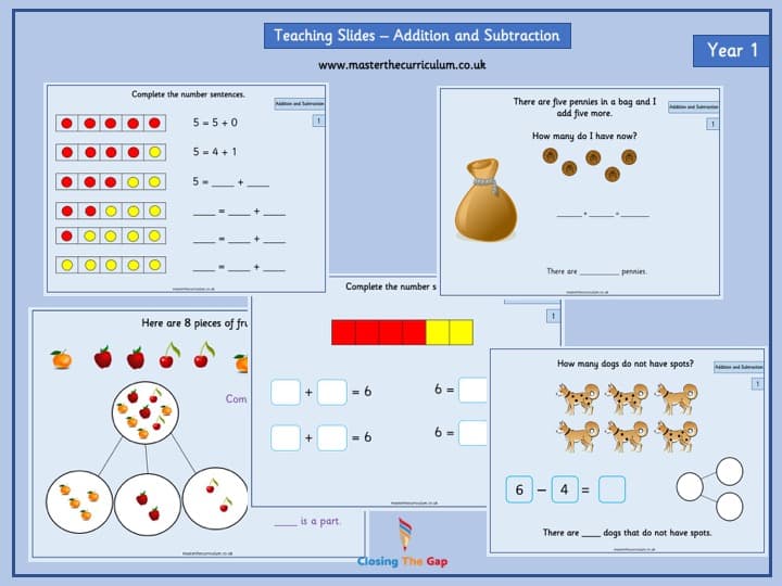 Inside 1 of Year 1 – Place Value Vocabulary Cards