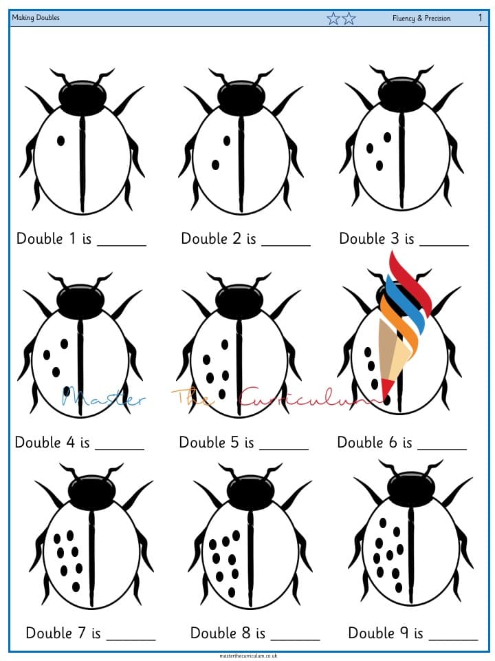 Inside 1 of Year 1 – Making Doubles (1)