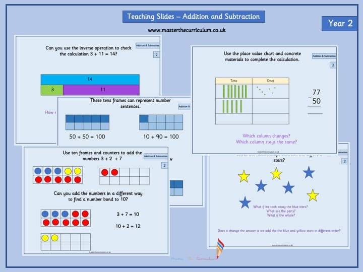 Inside 1 of Year 2 – Addition And Subtraction Fluency & Reasoning Teaching Slides